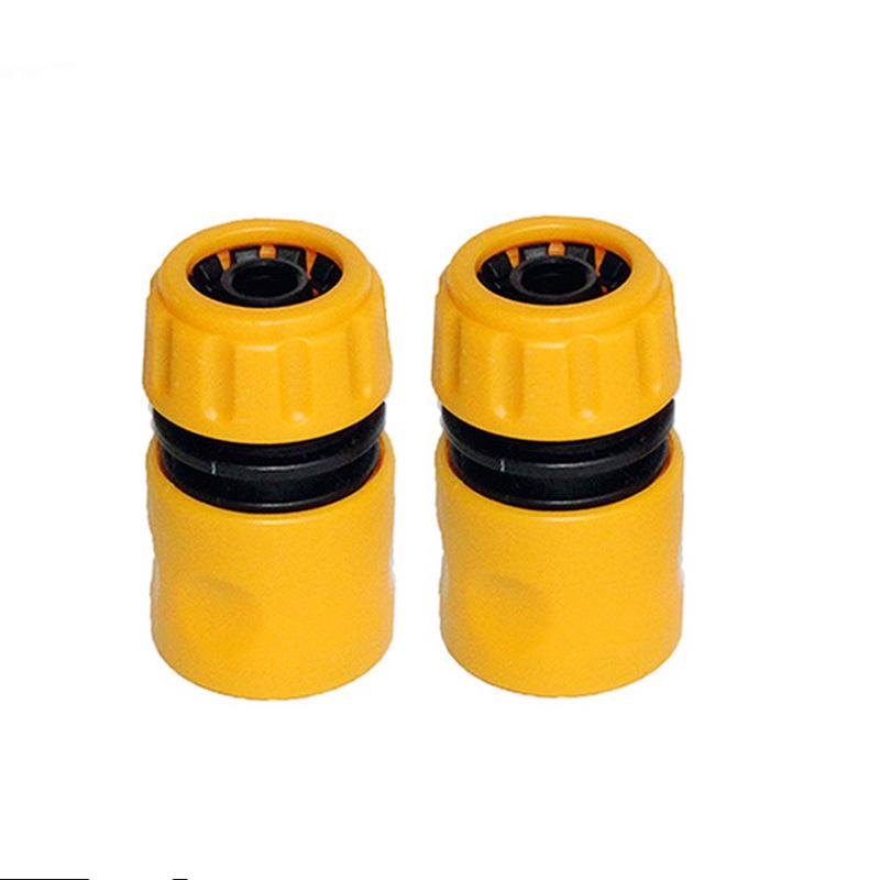 Car Wash Water Pipe Connector 4 Points 12mm*16mm Hose Quick Connect Plastic Conversion Accessories