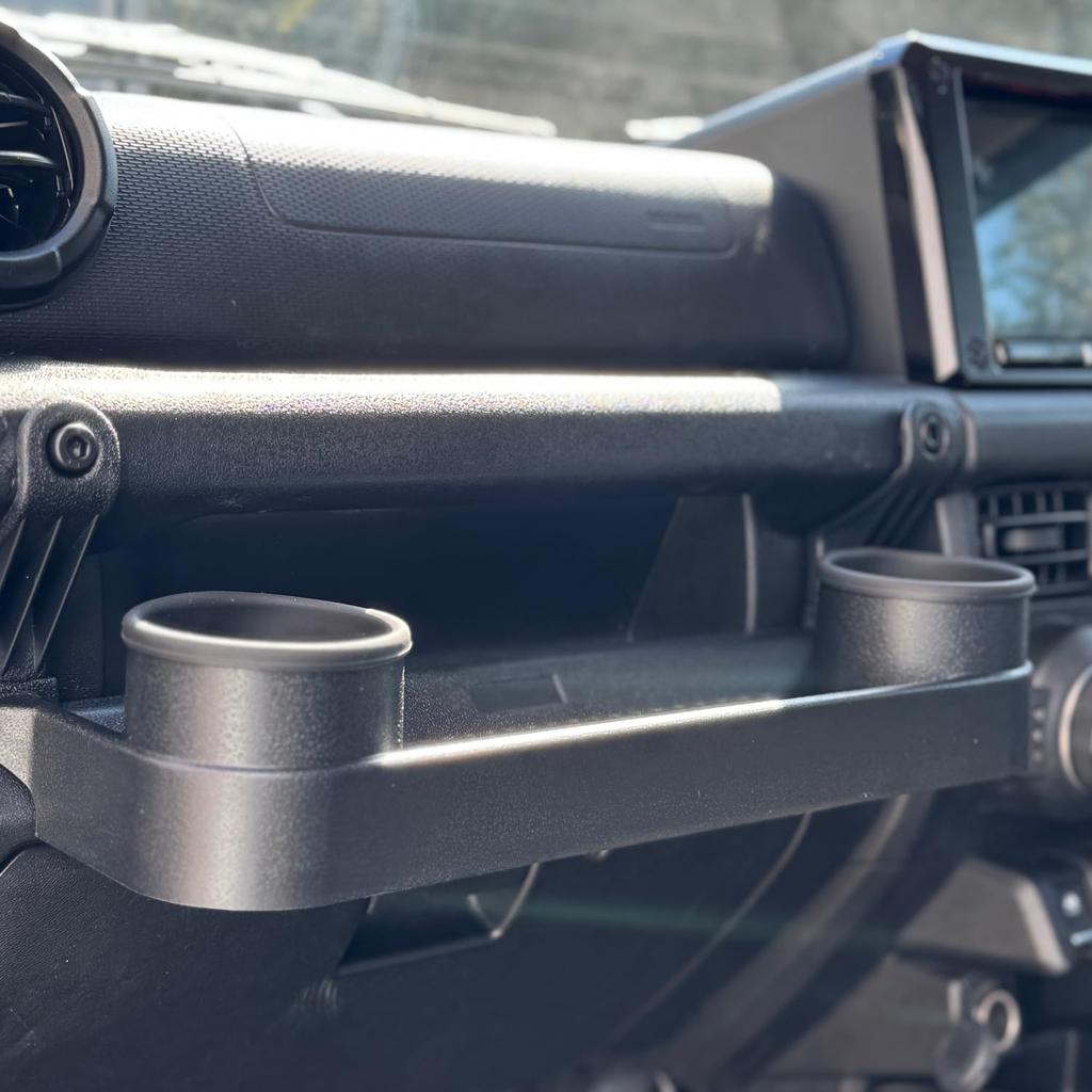 nakira Drink Holder Passenger Seat Smartphone Stand for Jimny Sierra Nomad JC74 Tray, Table, JB64, JB74,