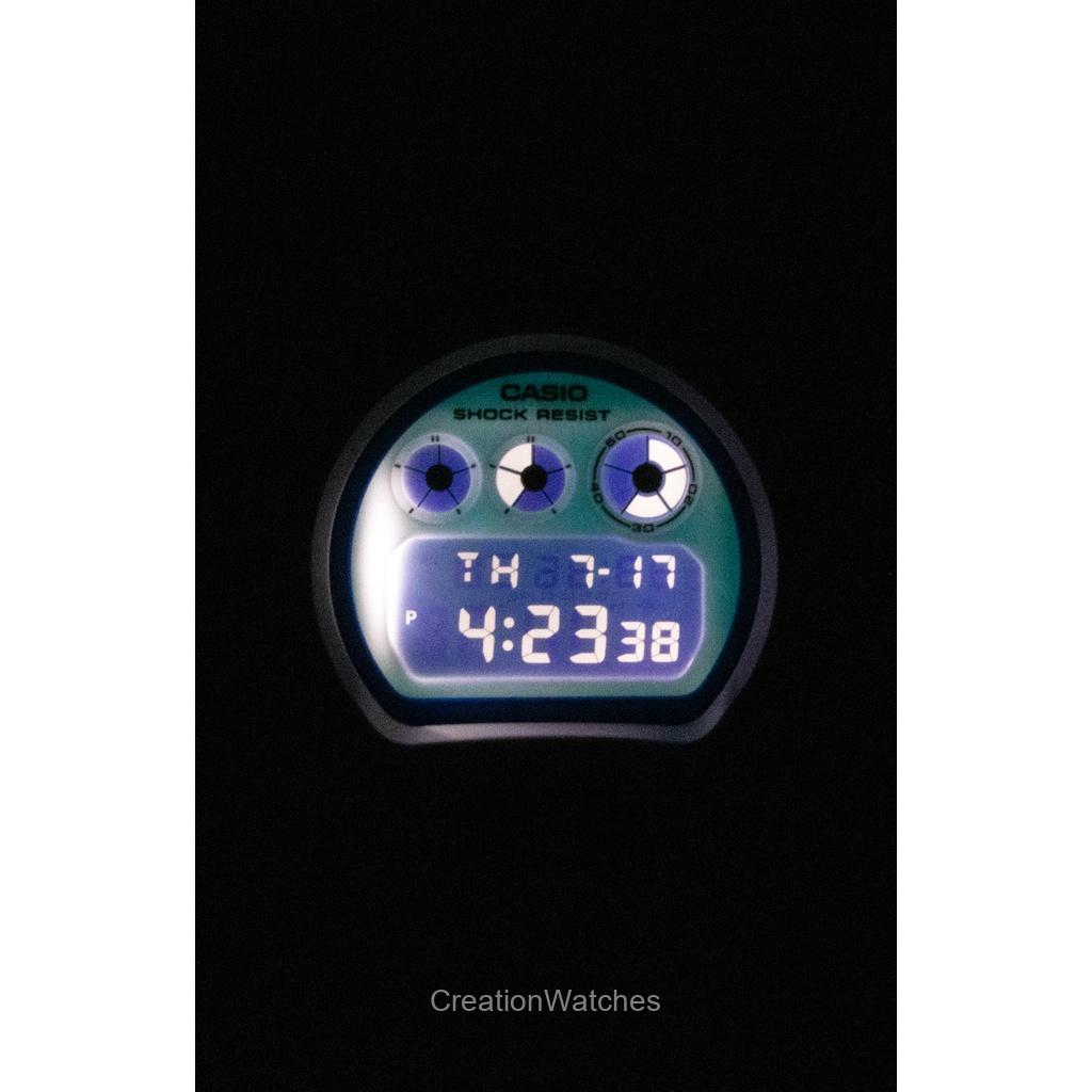 Casio G-Shock Digitales Resinarmband Quarz DW-6900HDS-7 200M Herrenuhr