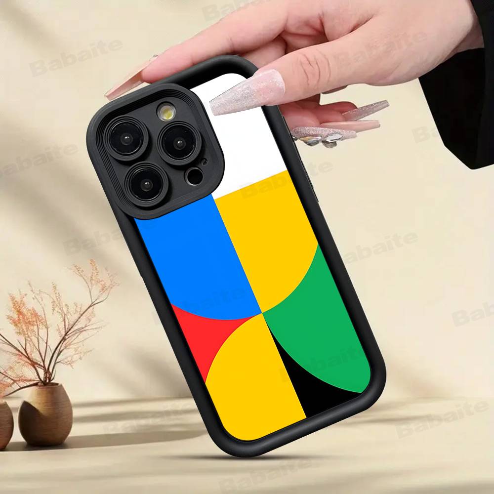 Geometric Bauhaus Art Phone Case For IPhone 16 15 14 Plus 13 12 11 17 Pro Max Pro Soft Cover
