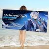 Genshin Impact Neuvillette Microfiber Printed Beach Towel Mountain Climbing Yoga Beach Swimming Running Absorbent Soft Towel