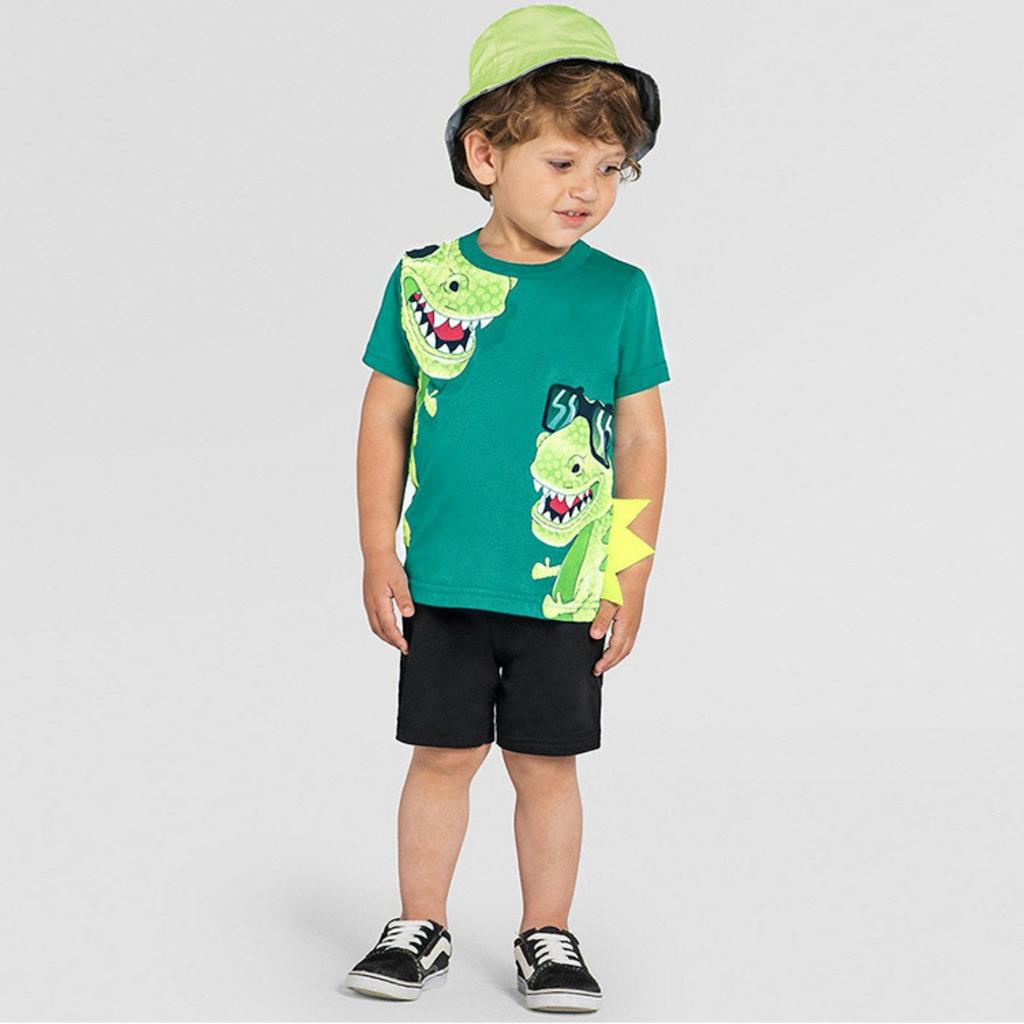 Boys' Short Sleeve T-Shirt Summer Fashion Tee for Casual Everyday Wear