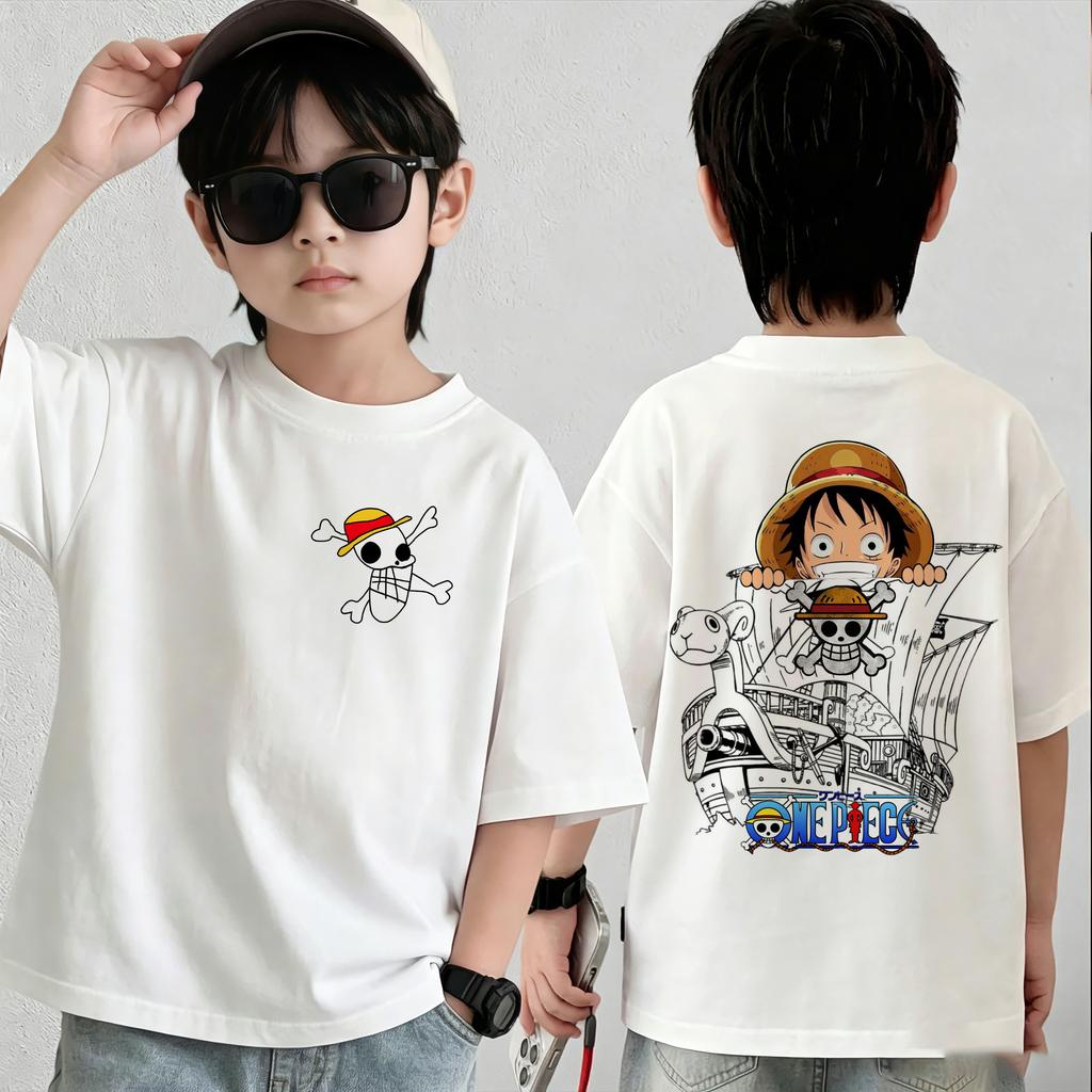 Nuovo Arrivo Estivo T-shirt a Maniche Corte con Stampa Pattern unisex stampa anime casual alla moda streetwear stile Y2K