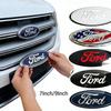 7/9 Inch ABS Car Body Front Rear Logo Emblem Stickers For Edge Mondeo Kuga Ecosport Fiesta Focus Escape Ranger Fusion