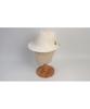 Yunibeosyeolkemiseuteuli Bu Swing Simple White Fedora Summer Hat
