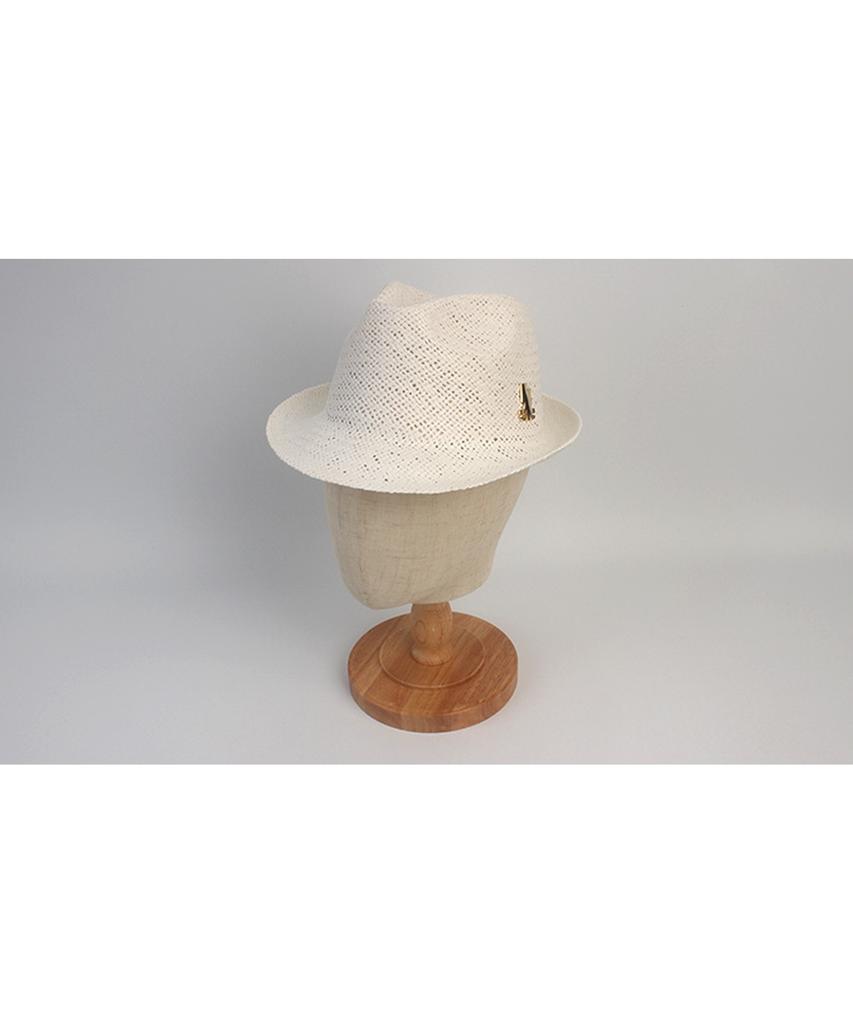 Yunibeosyeolkemiseuteuli Bu Swing Simple White Fedora Summer Hat