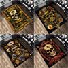 1Pc Skull Rug - Home Carpet Office Decorative Carpet For Living Room Bedroom Door Mat Floor Rug Computer Chair Area Rug