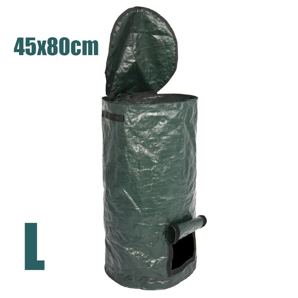 

PE Ferment Cloth Planter Homemade Vegetable Grow Bag Compost Bag Kitchen Waste Garden Supplies 45x80cm