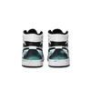Jordan Air Jordan 1 Vintage Basketball Shoes Women's Mid Top Blue Green DQ8423-301(Team80-S-BOX)