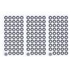 1200 Pcs 3D Scanning Marker 6mm ID 10mm OD High Reflective Strong Adhesive 3D Tracking Dot