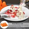 Non-Stick Halloween Ghost Chocolate Molds Reusable Ghost Ice Mould  Halloween Party