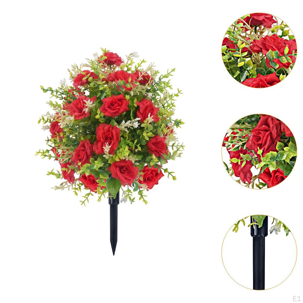 Artificial Commemorative Flower with A False Stake -based Plant at The Table of