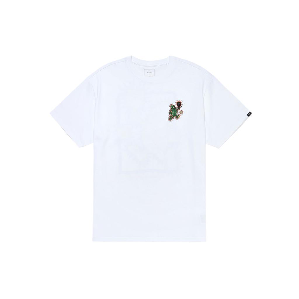Vans Pickleballer Fashion Simple Trendy Short Sleeve T-Shirt Unisex Tops White VN000NNKWHT
