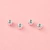 S999 Sterling Silver Watermelon Bead Spacer - DIY Bracelet/Necklace Accessories.