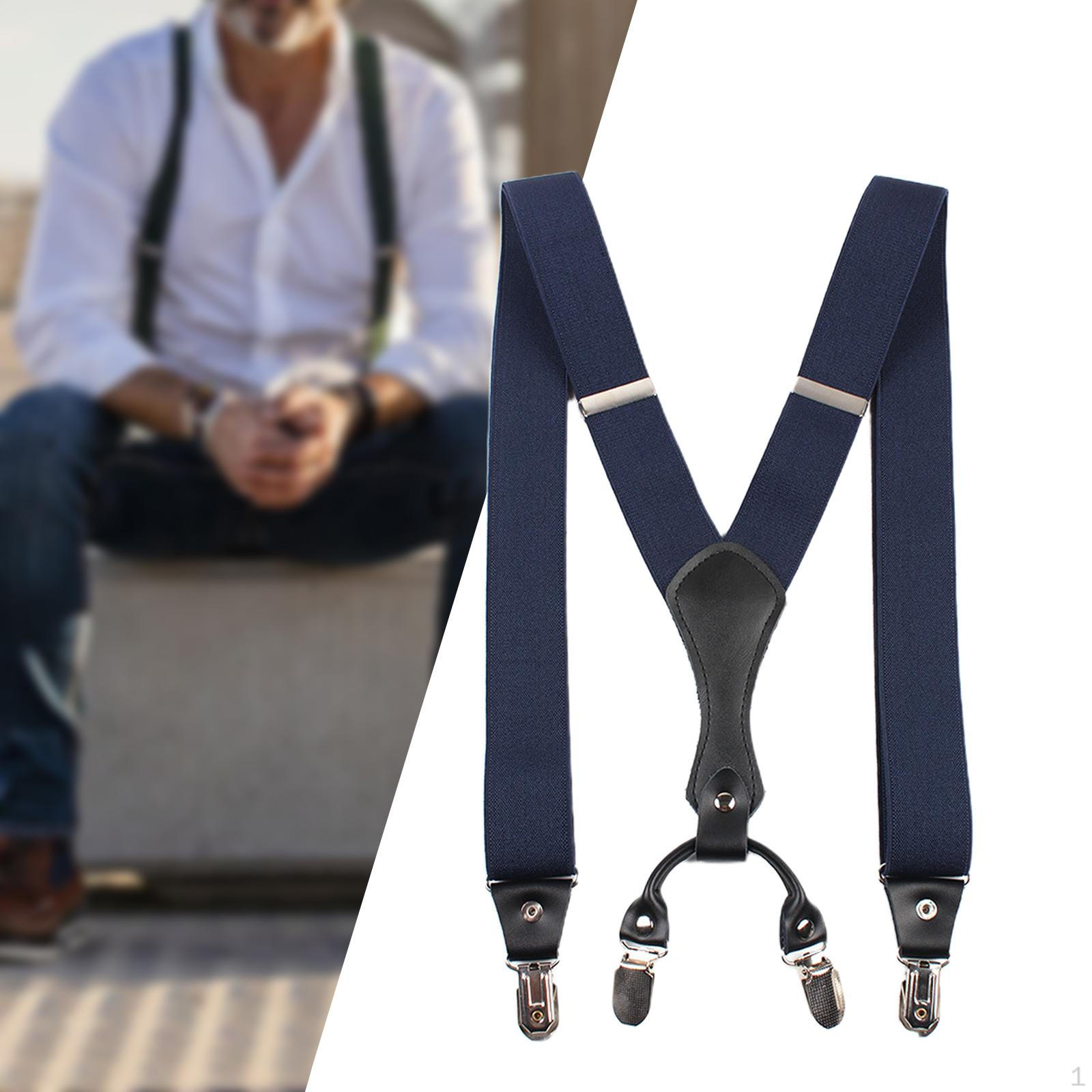 

Мужские подтяжки, брюки, ремни, эластичные петли для ремня, аксессуары для дома, подарок для активного отдыха темно-синий