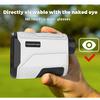 INORM Golf Laser Rangefinder 1200 Yards 6X Lens Golf Compensating Hunting Range Finder Built-in Battery Measuring Tool