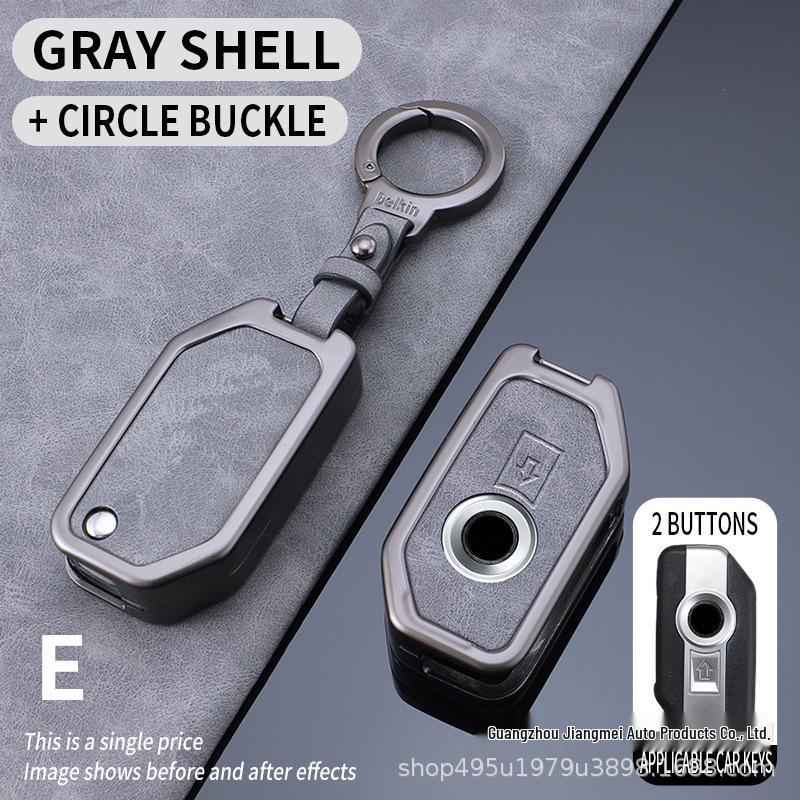 BMW Key Case for New 5, 3, 7 Series and X1-X7 Models - Includes Blade and Buckle, Fits 530, 325i, I3