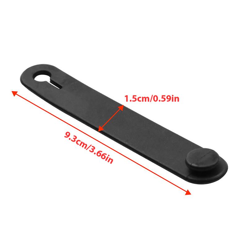 6/1pcs Rubber Cable Tie for Motorcycle Cars Bicycles Frame Securing Cable Management Elasticity Harness Cables Organizers