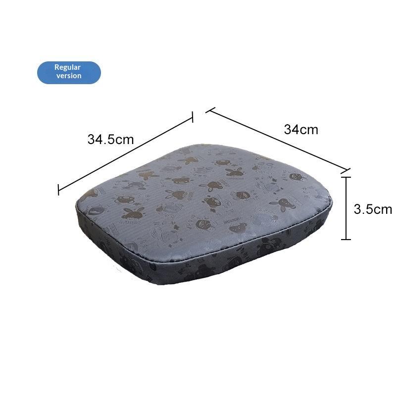 Waterproof Electric Vehicle Seat Cushion Heightened Shock Absorption Motorcycle Seat Cushion Sun Protection Riding Comfort