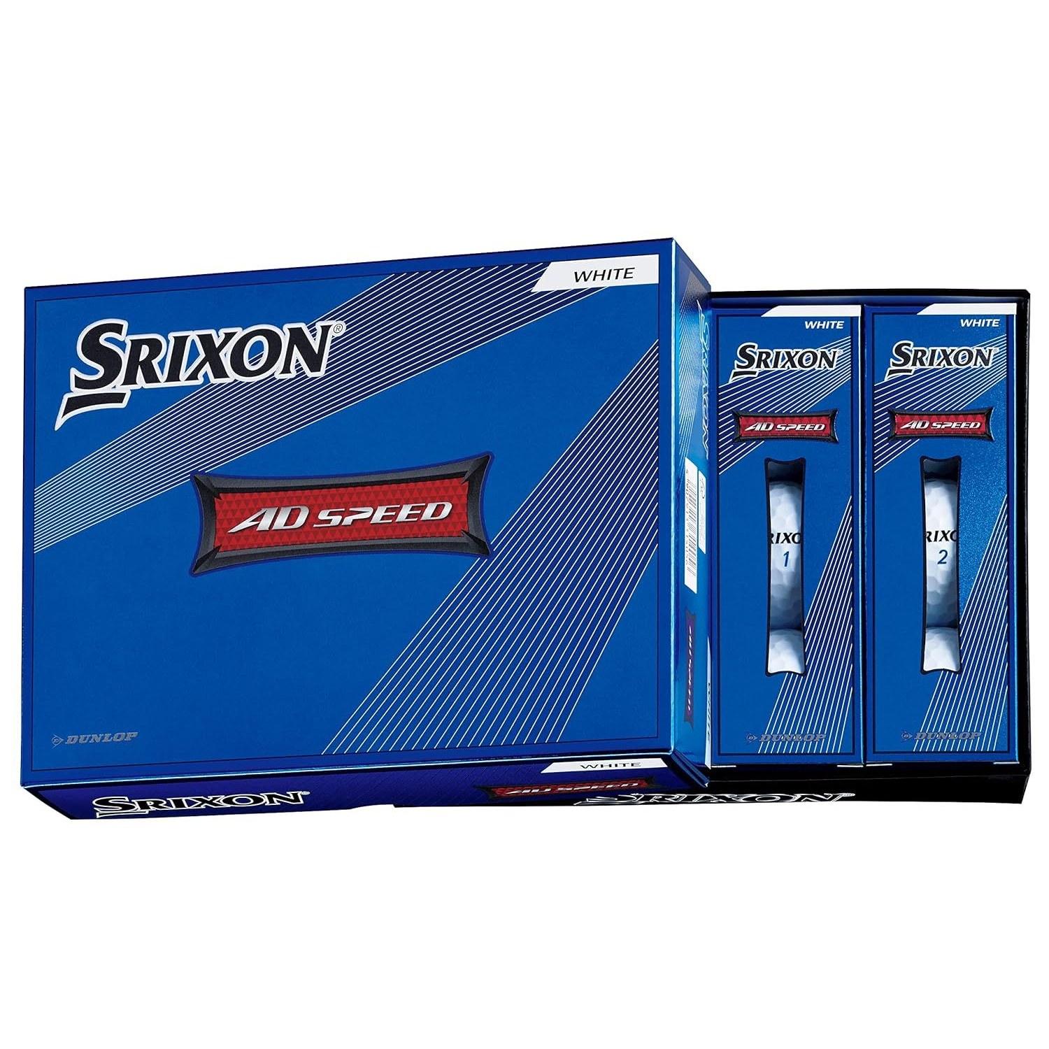 Dunlop Golf Ball SRIXON AD SPEED 2022 Model White