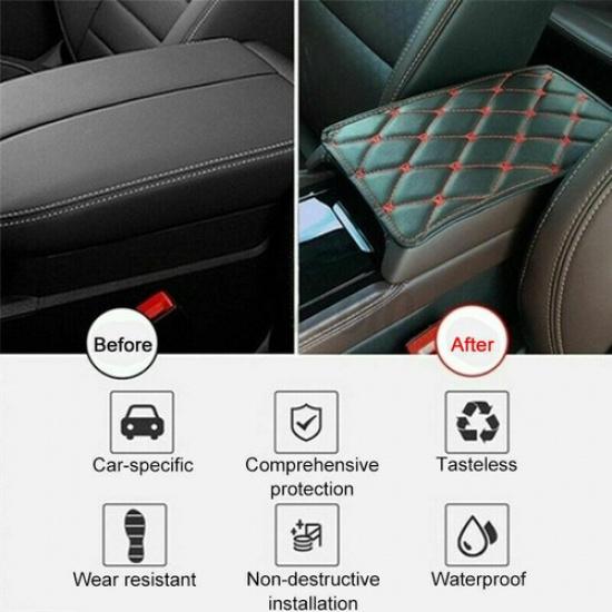 Car Armrest Cushion Cover Center Console Box Pad Protector New Car Accessories