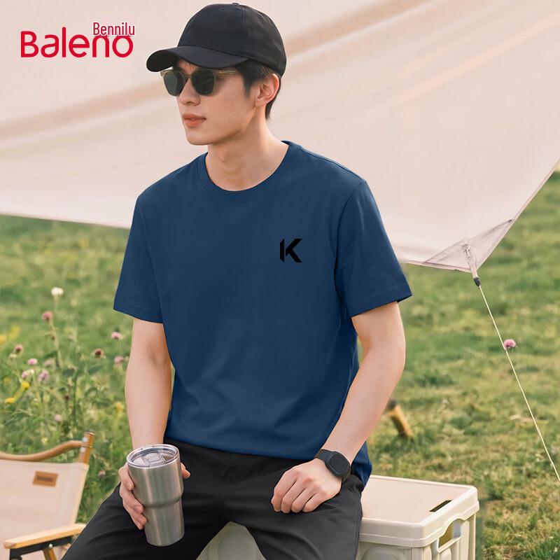 

Baleno Men s Casual Loose Fit Short Sleeve T-Shirt 4XL