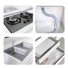 Kitchen Oil-proof Self Adhesive Stickers Anti-fouling High-temperature Aluminum Foil Gas Stove Cabinet Contact Wallpaper