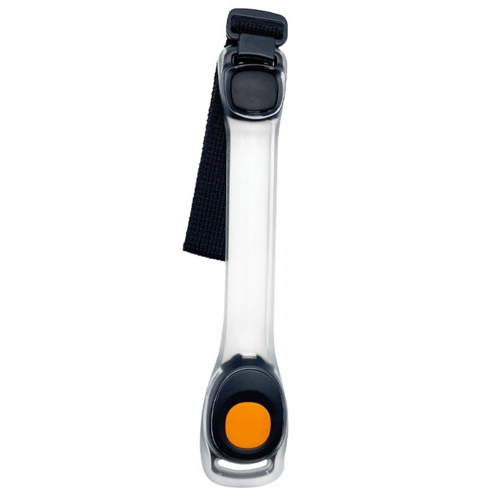 Adjustable Running Arm Belt Plastic PVC Luminous Bracelet  Outdoor Sports Night