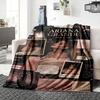 Ariana Grande Collage Blanket Soft Throw Blanket For Home Bedroom Bed Sofa Travel Office Solid Christmas Blanket