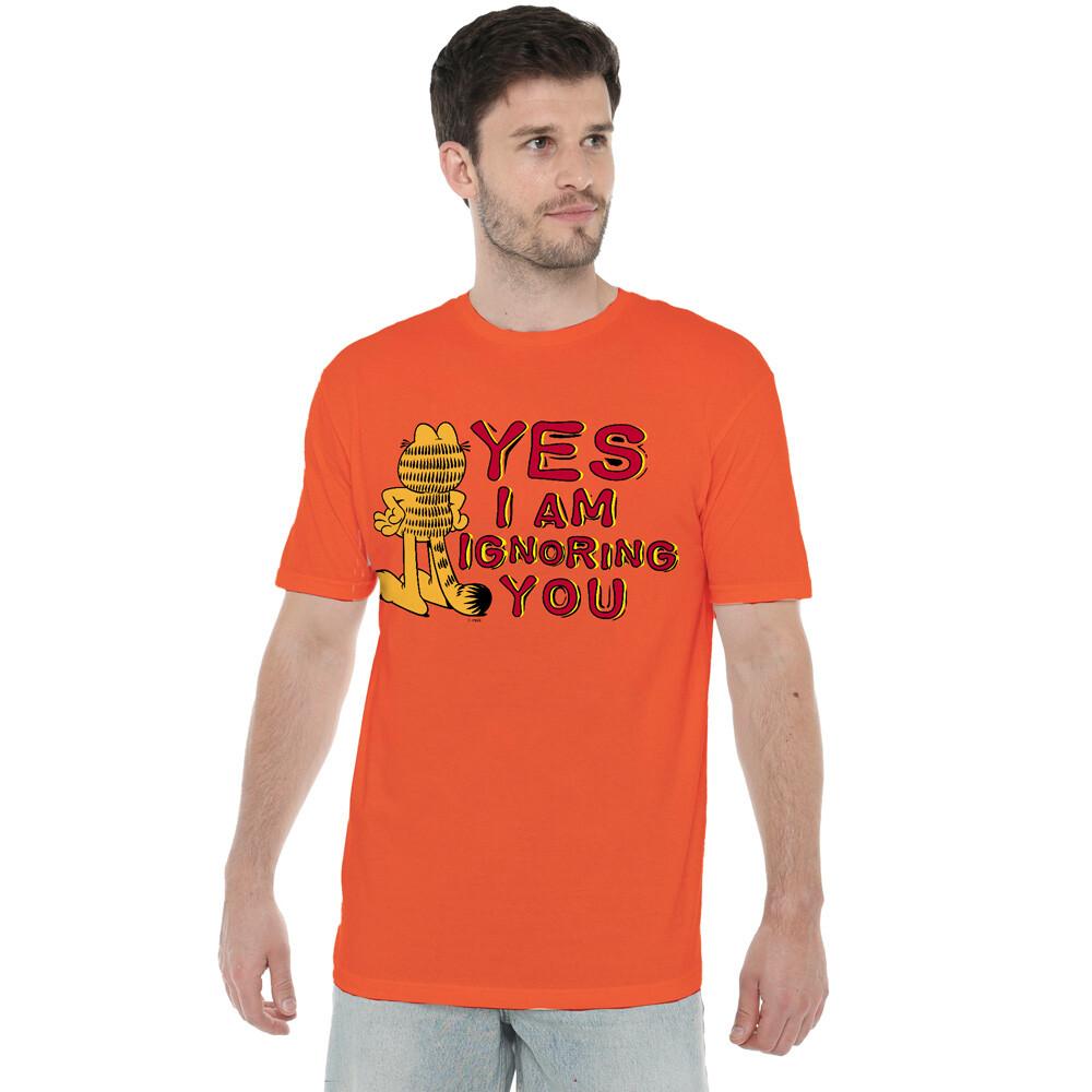 Garfield Yes I Am T-Shirt S-4XL Orange XL