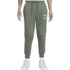 Nike Printed Logo Joggers With Elastic Cuffs Men Bottoms Green DJ0468-380