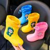 Kids' Waterproof Dinosaur Rain Boots - Non-slip, Lightweight for Boys & Girls Ages 1-8