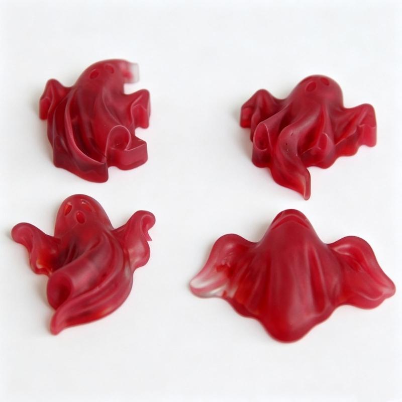 Halloween Resin Mold with Separate Cavities for Casting Pendants, Keychains, Magnets, and Themed Decorations in One Pour