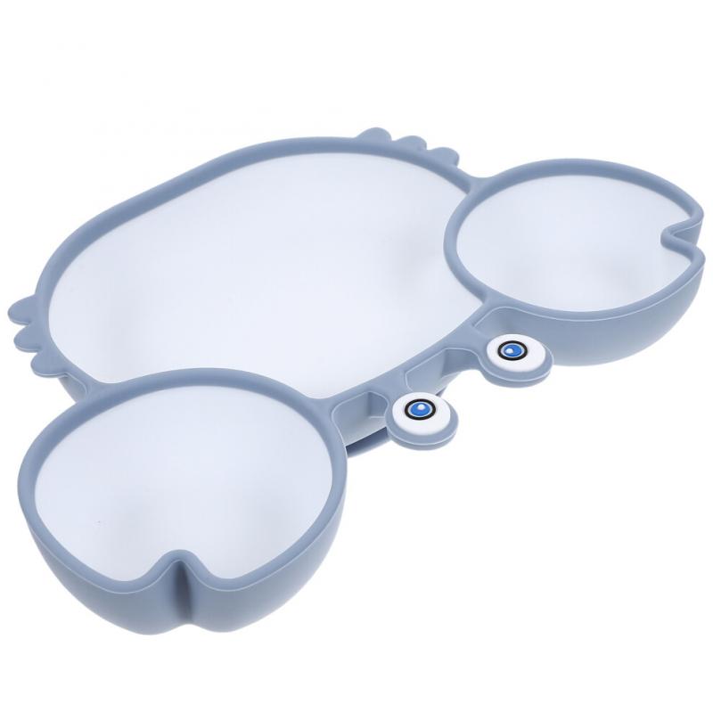 Crab Seperation Bowl Food Toddler Training Disc Silica Gel