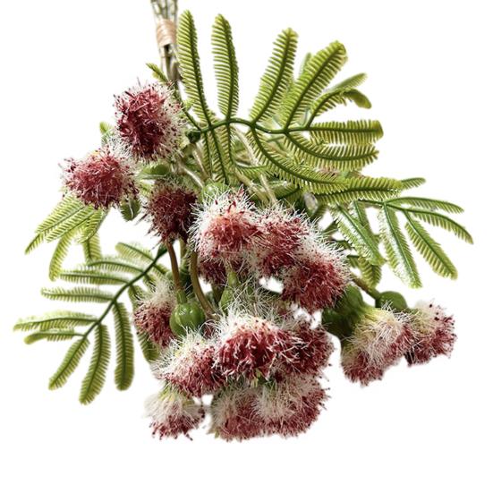 Lifelike Artificial Pompon Mum Fake Silk Kiku Flower Small Chrysanthemum Ball Faux Flower