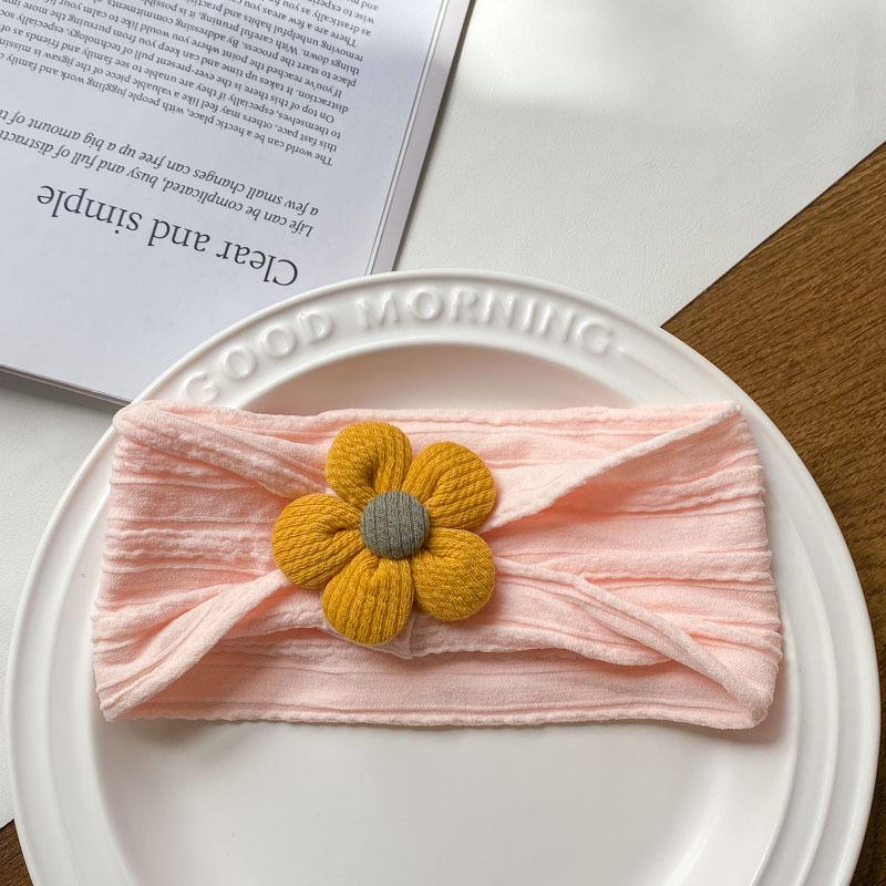 Adorable Korean Style Baby Headband Hat for Boys & Girls – Fontanelle Protection, Trendy Hair Accessory for Infants in Spring, Summer, Autumn