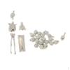5mm Resin Soldier Skeleton Decoration Skull Scenario Accessories Set