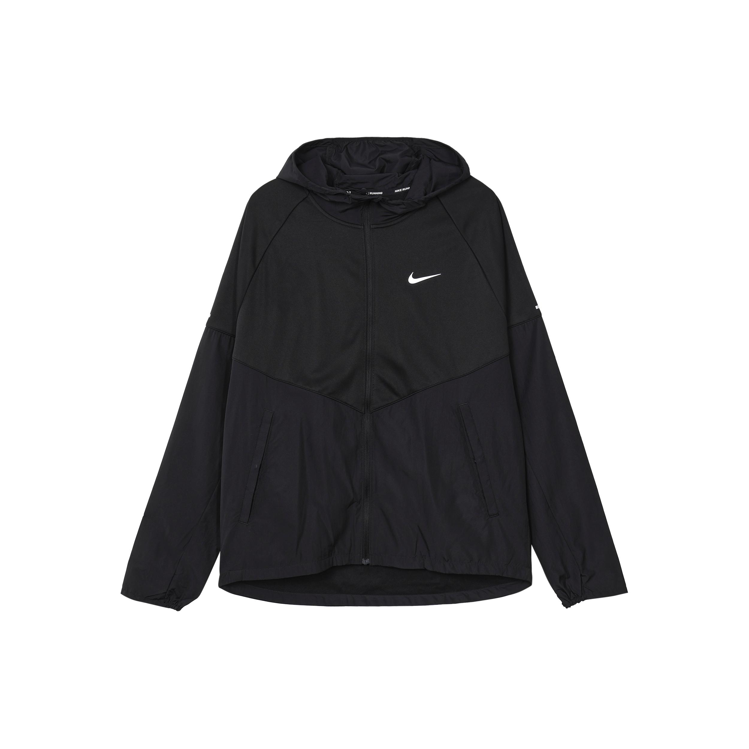 Куртки Nike MILER Мужские Черные С капюшоном Умеренные Другие DH6682-010 XL
