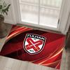Fulham Football Design Crystal Velvet Carpet Cozy Non?Slip Printed Rug For Bedroom Living Room Entrance