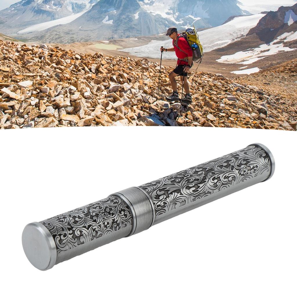 Metal Storage Bottle Tube Container Zinc Alloy Excellent Sealing Water Proof Storage Tube Holder