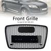 Gloss Black Front Bumper Radiator Vent Mesh Grille Grill Fit Q7 2005-2015