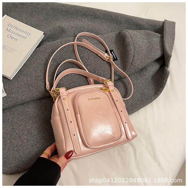 

Нишевый дизайн 2025 новая женская сумка модный темпераментная цепочка сумочка повседневная универсальная для работы на плечо сумка-мессенджер