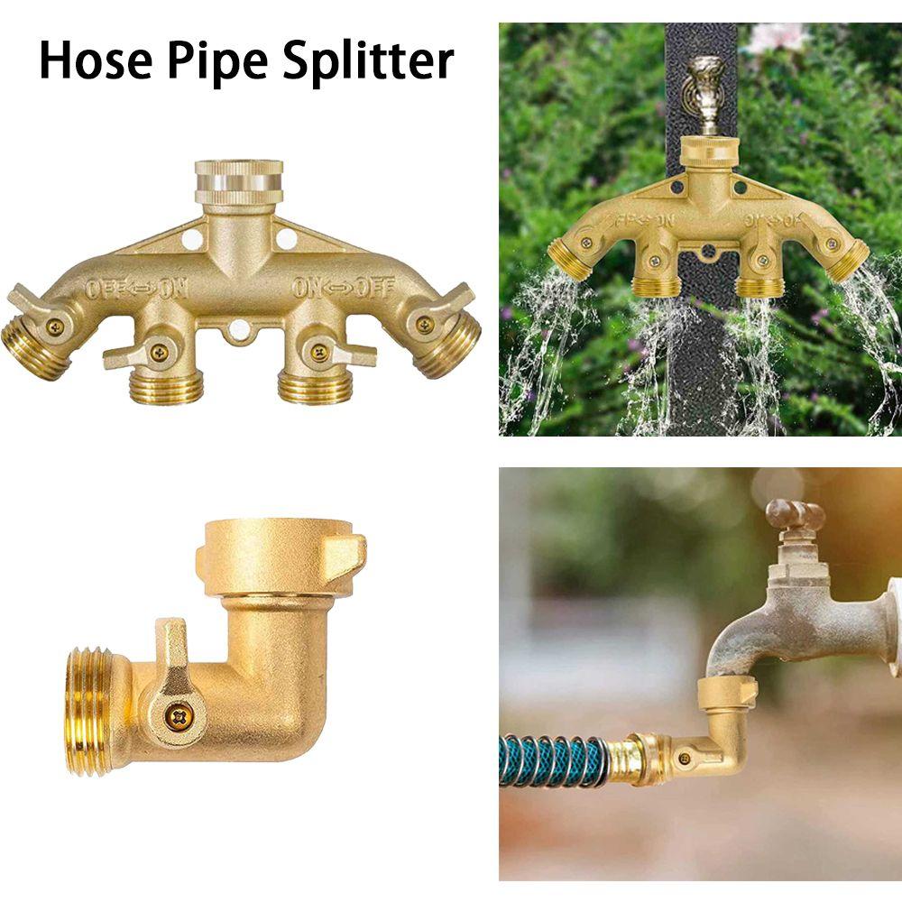 

Brass Ball valve Nozzle Switcher Tap Hose Pipe Splitter Irrigation Hose Connector Pipe Hose Fitting