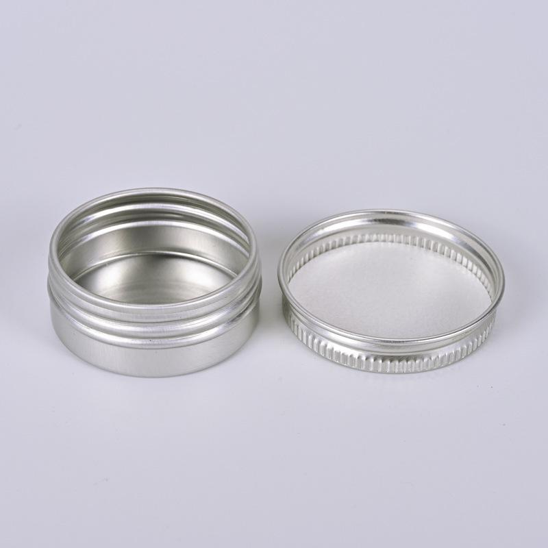 Scatola in Alluminio per Crema Cosmetica da 15g, 40x18mm, 15ml - Ideale per Balsamo Labbra e Crema Mani