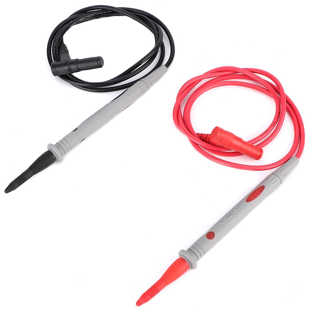 PT1006 Digital Multimeter Needle Tip Probe Pen 1000V 20A Test Cable 90cm