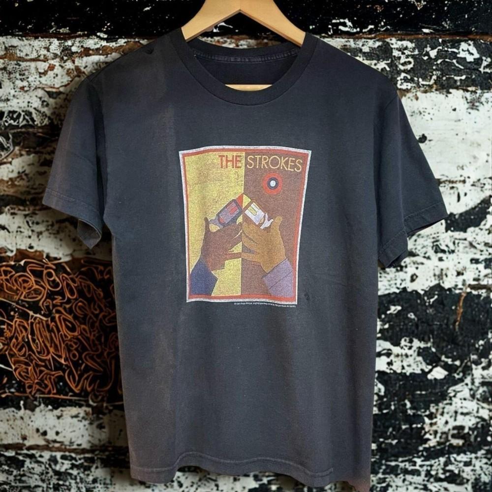 The Strokes Room on Fire Tour Unisex T-Shirt S-5XL Unisex T-Shirt XXXXL