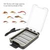 Slim Fly Fishing Box Sponge Insert Fly Box Durable Fly Fishing Hook Box  Fly Fishing Lures Storage