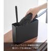 [Yamazaki] Handheld Wiper Stand with Replacement Mop Holder, Brown, W23.1 x D7.2 x H16.7cm, RIN, Holds 6 Replacement Mops, 1836