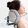 Ergonomic Neck Cushion For Office Chairs Removable Headrest Attachment With Memory Foam Cores Adjustable Height Angled