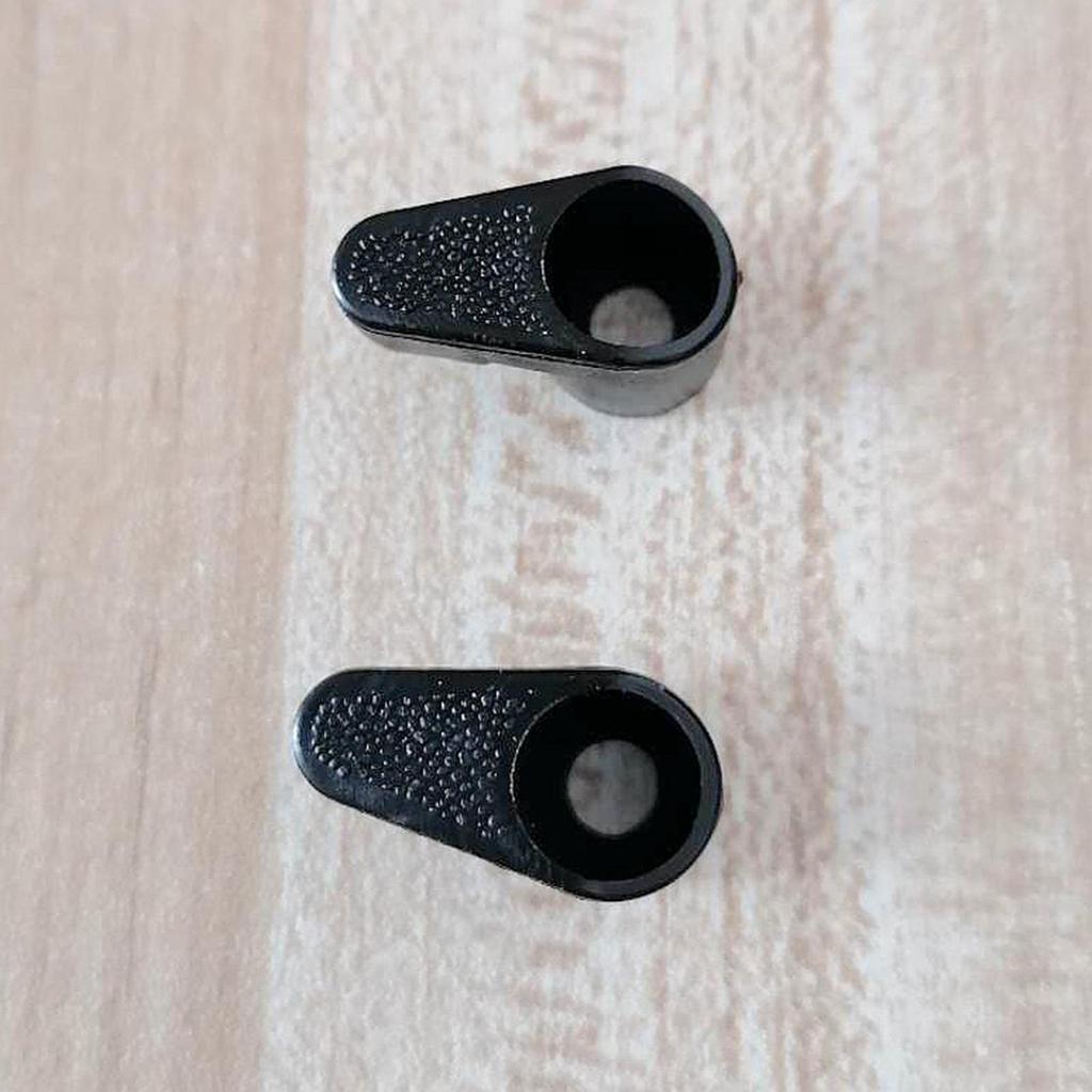 1 Set Multifunktions-Nähmaschinen-Spulenkasten-Ohren 28mm Links Rechts Ringhalter Kunststoff Offene Laufbahnteile Ohren für Zuhause Haushalt